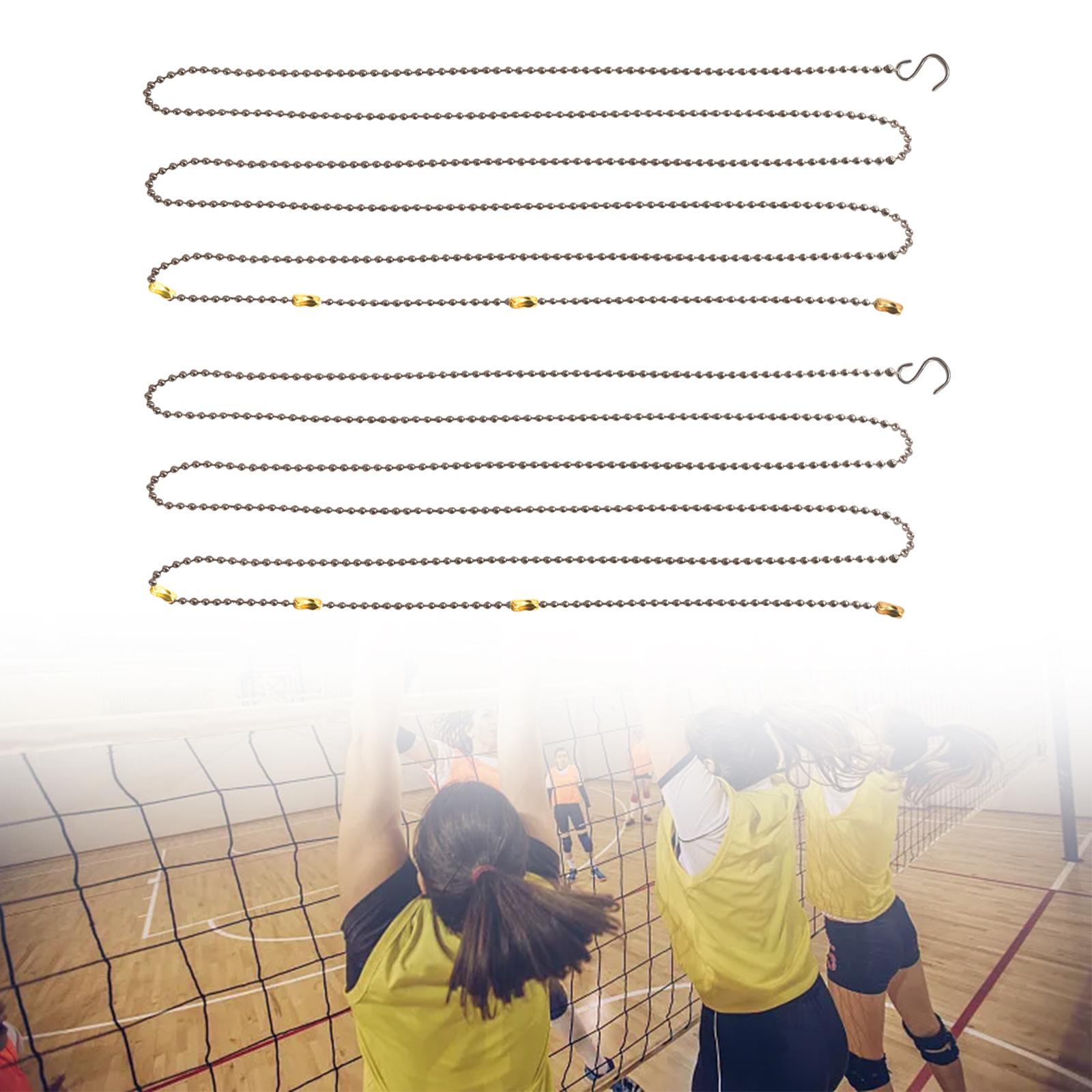 Sports Equipment In School - 軽量銅製バレーボールネットメジャーチェーン、学校チームスポーツ、屋外トレーニング、競技用プロ仕様機器