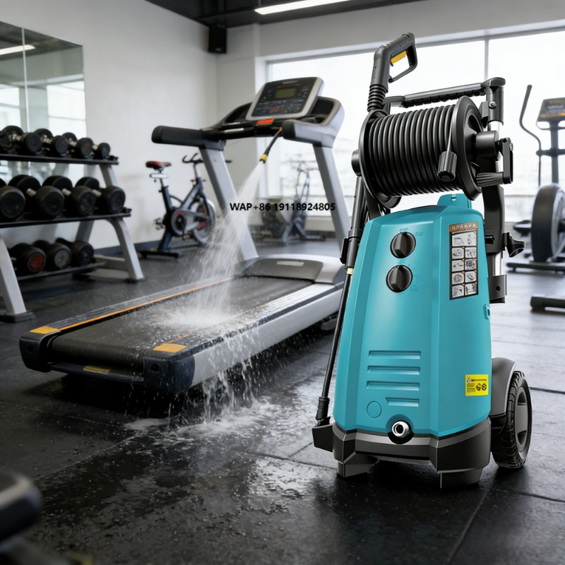 Sports Equipment And Facilities - 220V 135Bar高圧洗浄機 低騒音電動ジェットウォッシャー スポーツ用品/工場機械/スタジアム施設用