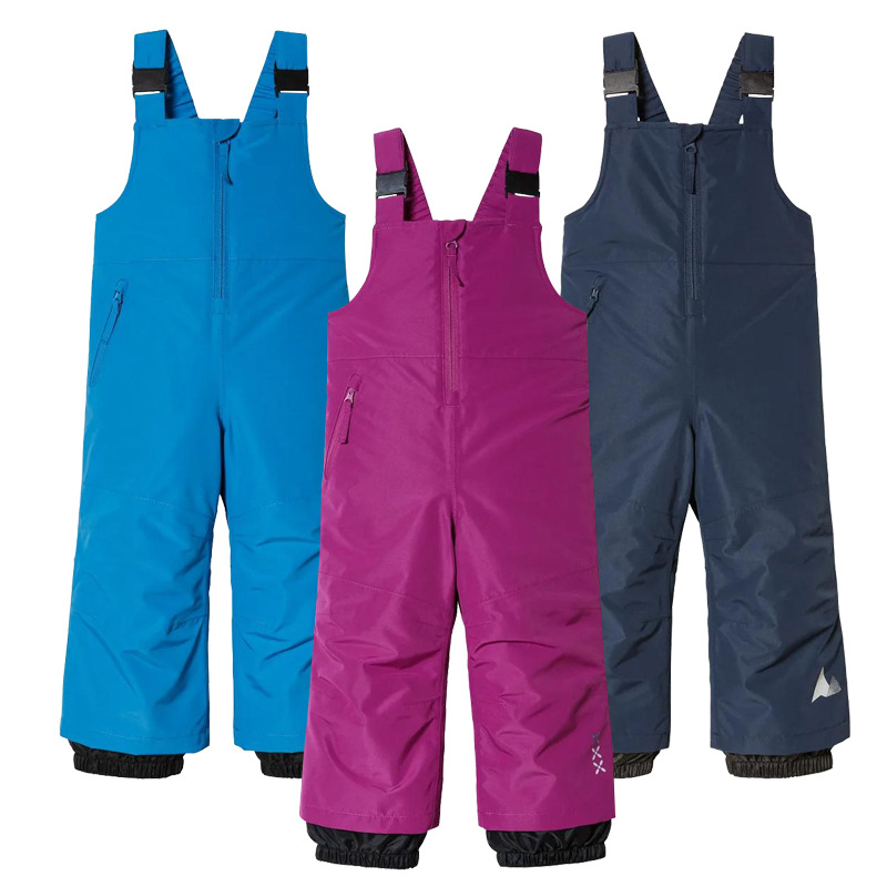 Sports Equipment For Boys - 2025年 子供用スキーパンツ アウトドアスポーツ ワンピースストラップ スキーウェア 暖かい綿