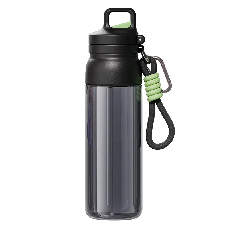 Sports Equipment In School - 700ml二重壁スポーツドリンクカップ、直飲み、アウトドアキャンプ、フィットネス、ハイキング、通学、水を沸かすことも可能