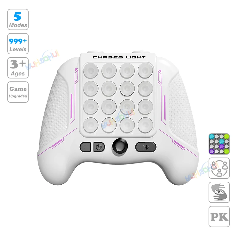 Sports Equipment Factory - 子供と大人のための強化された電子ポップライトゲーム機,クイックプッシュおもちゃ,抗ストレス,インタラクティブゲーム機