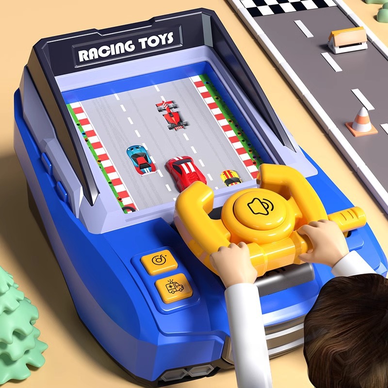 子供向け競技レースゲーム機 電子シミュレーションステアリング - Sports Equipment Factory のレビューと価格