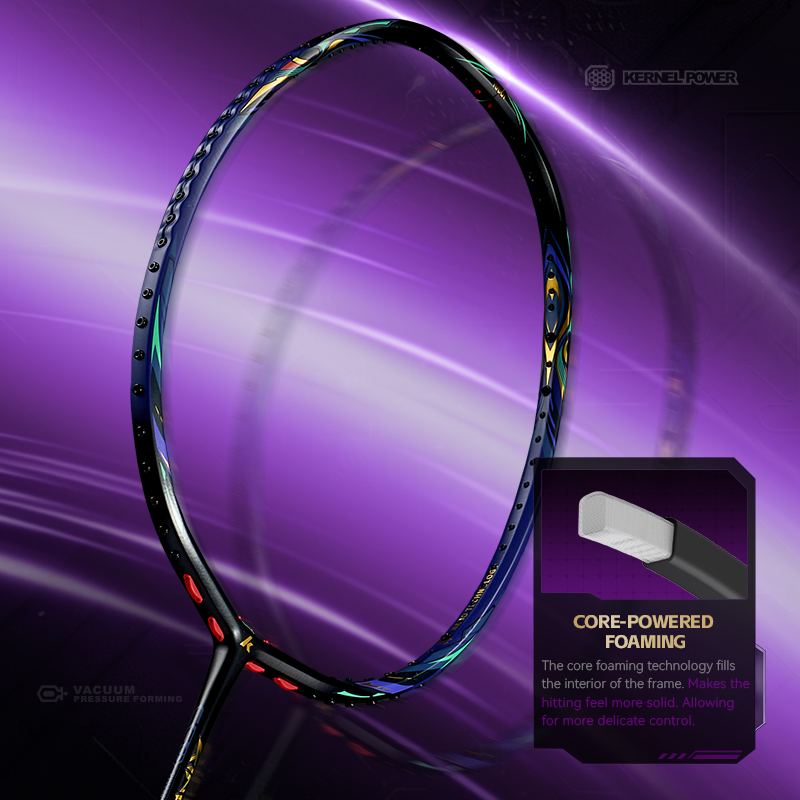 Kawasaki KING K9 4U バドミントン ラケッ - Badminton Racket Carbon のレビューと価格
