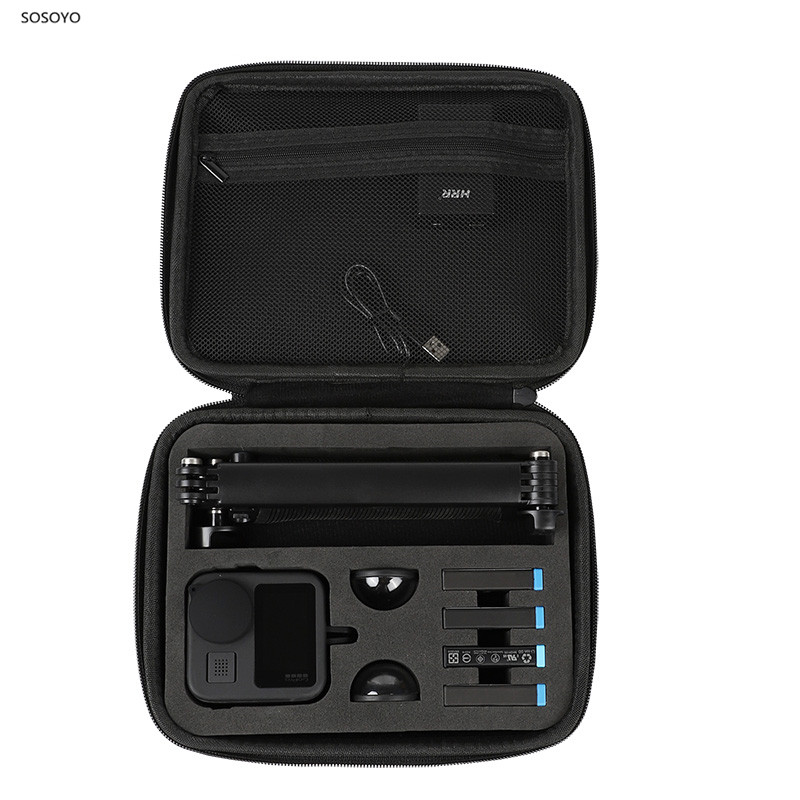 キャリングケースポータブル収納袋落下防止保護gopro最大パ - Sports Equipment Cabinet のレビューと価格