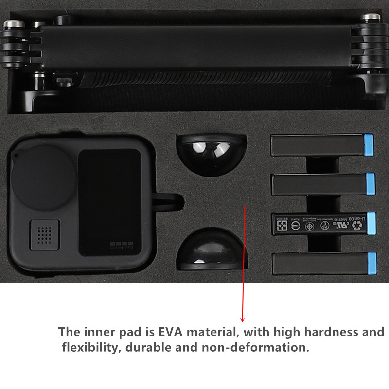 キャリングケースポータブル収納袋落下防止保護gopro最大パ - Sports Equipment Cabinet のレビューと価格