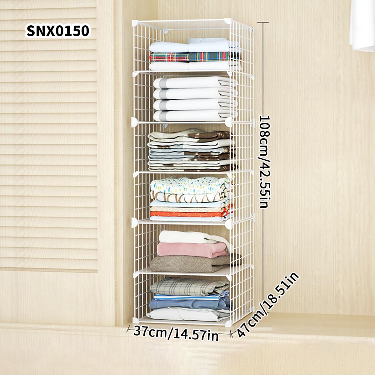 衣類の重ね収納用ワードローブ仕切りラック、吊り下げ式クローゼ - Sports Equipment Cabinet のレビューと価格