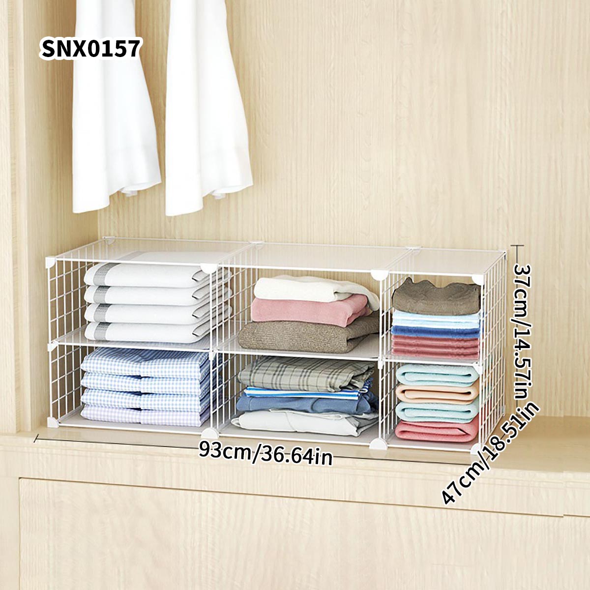 衣類の重ね収納用ワードローブ仕切りラック、吊り下げ式クローゼ - Sports Equipment Cabinet のレビューと価格