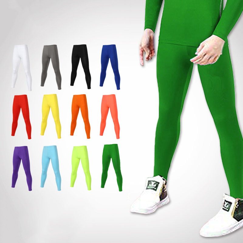 キッズランニングタイツジムパンツ子供少年少女バスケットボール - Sports Equipment For Boys のレビューと価格