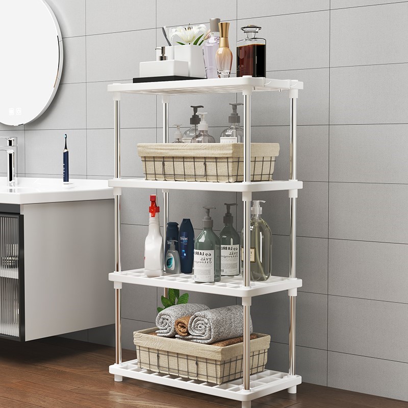4層多機能収納ラック、バスルーム、リビングルーム整理ラック、 - Sports Equipment Cabinet のレビューと価格
