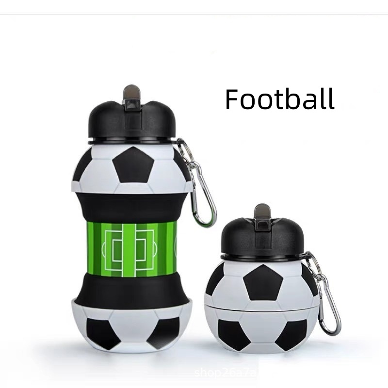 キャンプ用の漏れ防止ウォーターボトル,折りたたみ式カップ,ア - Sports Equipment In School のレビューと価格