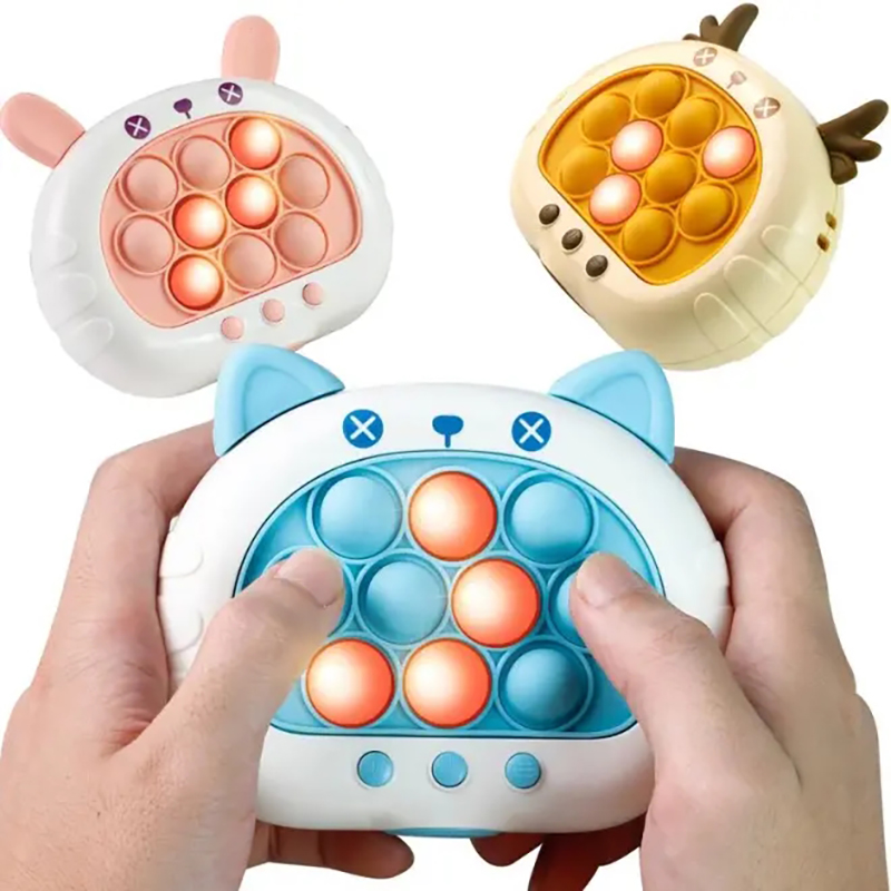 3色1個入り 電子ポップクイックプッシュバブルゲームマシン  - Sports Equipment Factory のレビューと価格