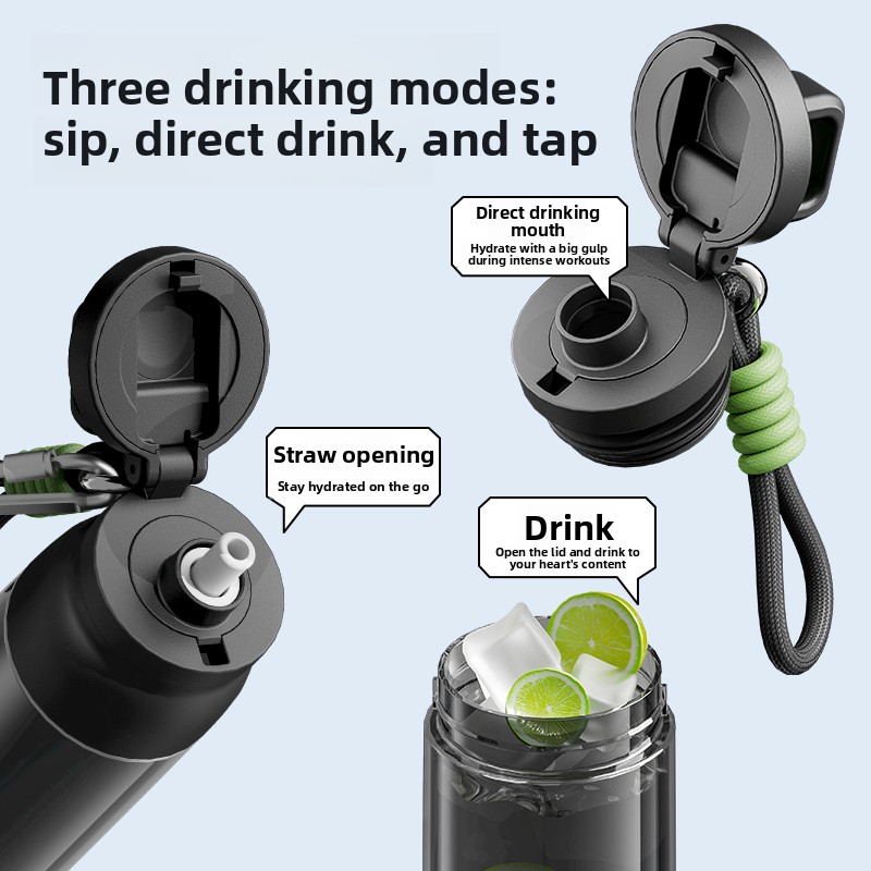 700ml二重壁スポーツドリンクカップ、直飲み、アウトドアキ - Sports Equipment In School のレビューと価格