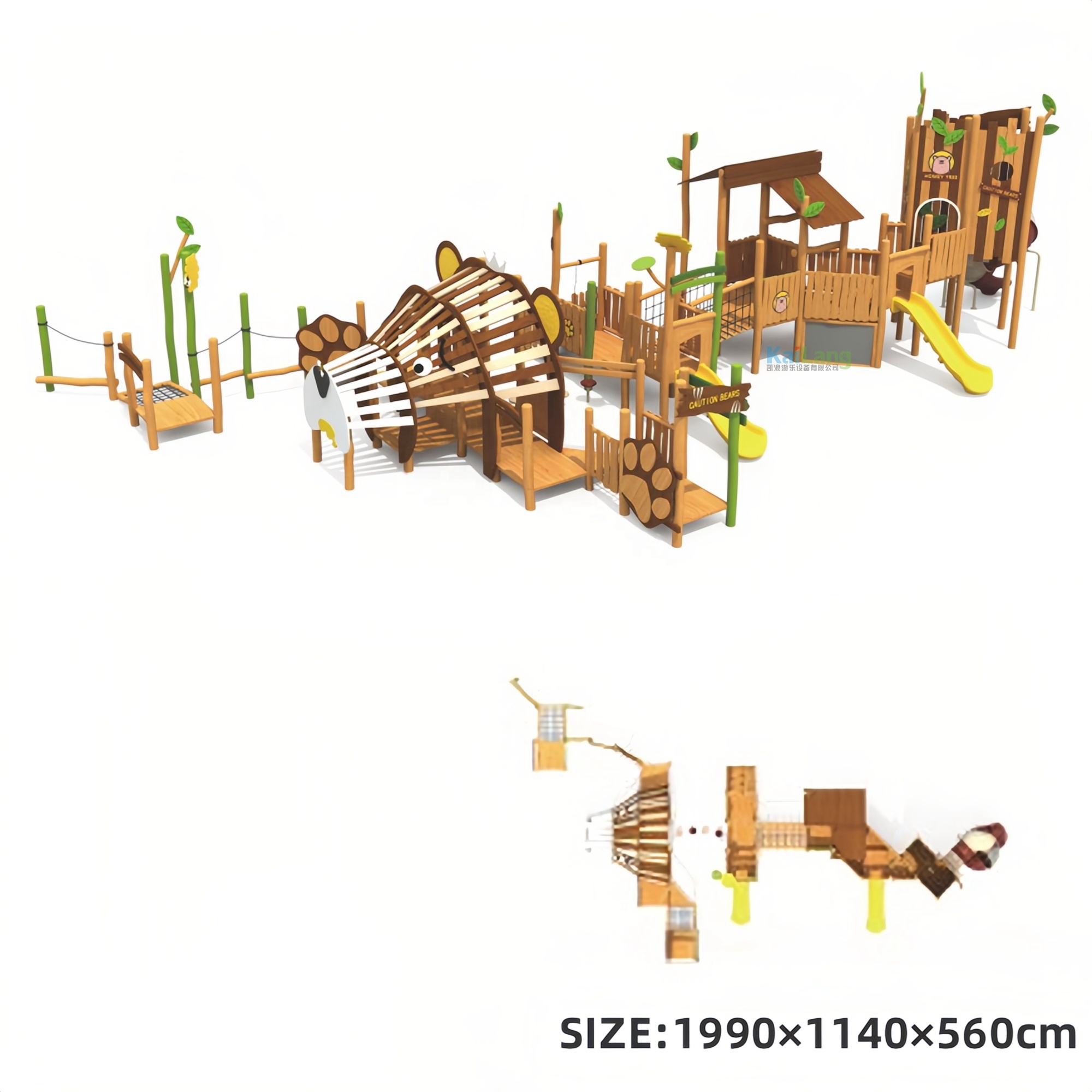 高品質木製遊園地屋外スポーツ遊具、子供用木製レジャー遊具の工 - Sports Equipment Factory のレビューと価格