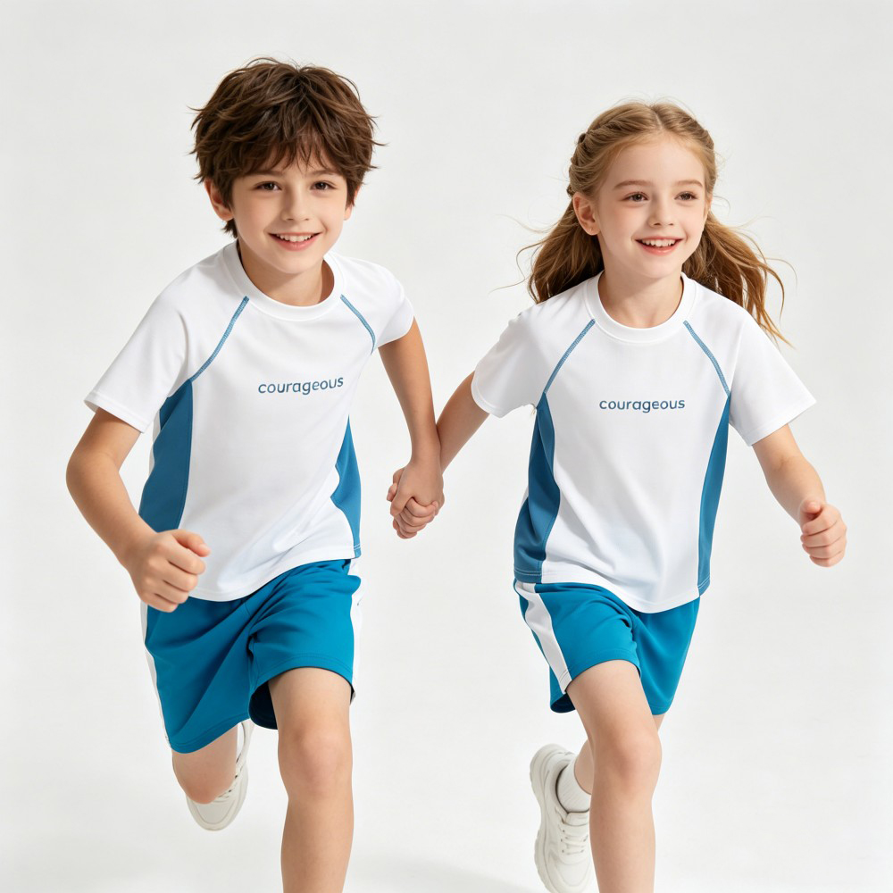 男の子女の子夏アイスシルククールスポーツスーツ速乾性通気性T - Sports Equipment For Boys のレビューと価格