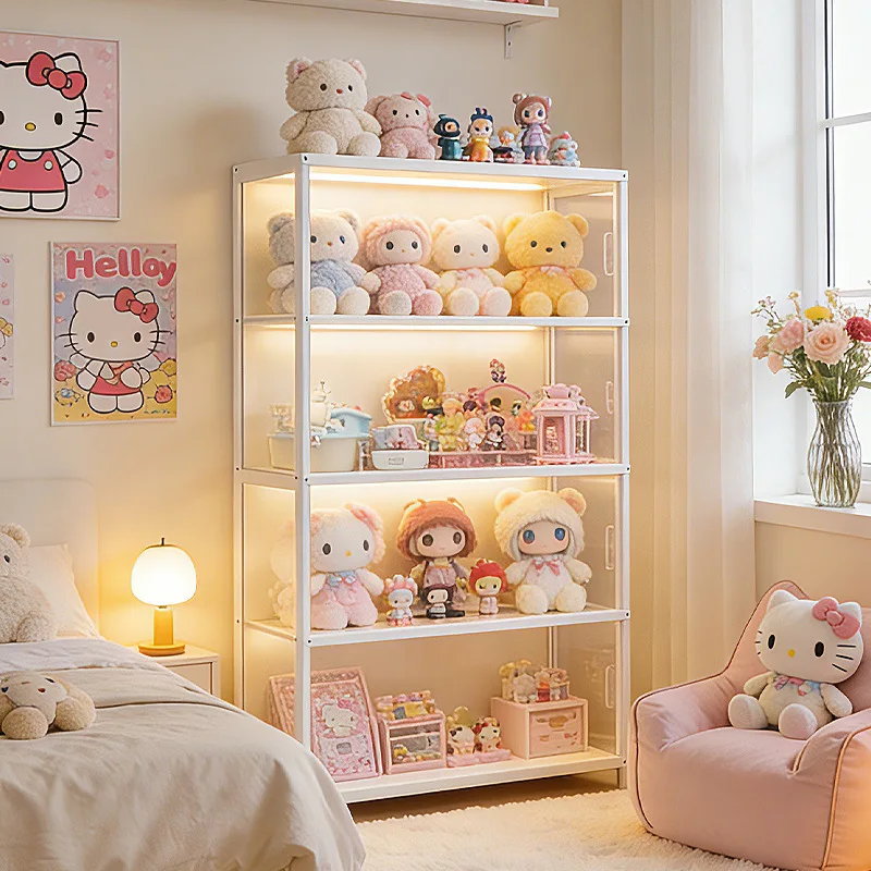 多機能家庭用フィギュアディスプレイスタンド、防塵透明キャビネ - Sports Equipment Cabinet のレビューと価格