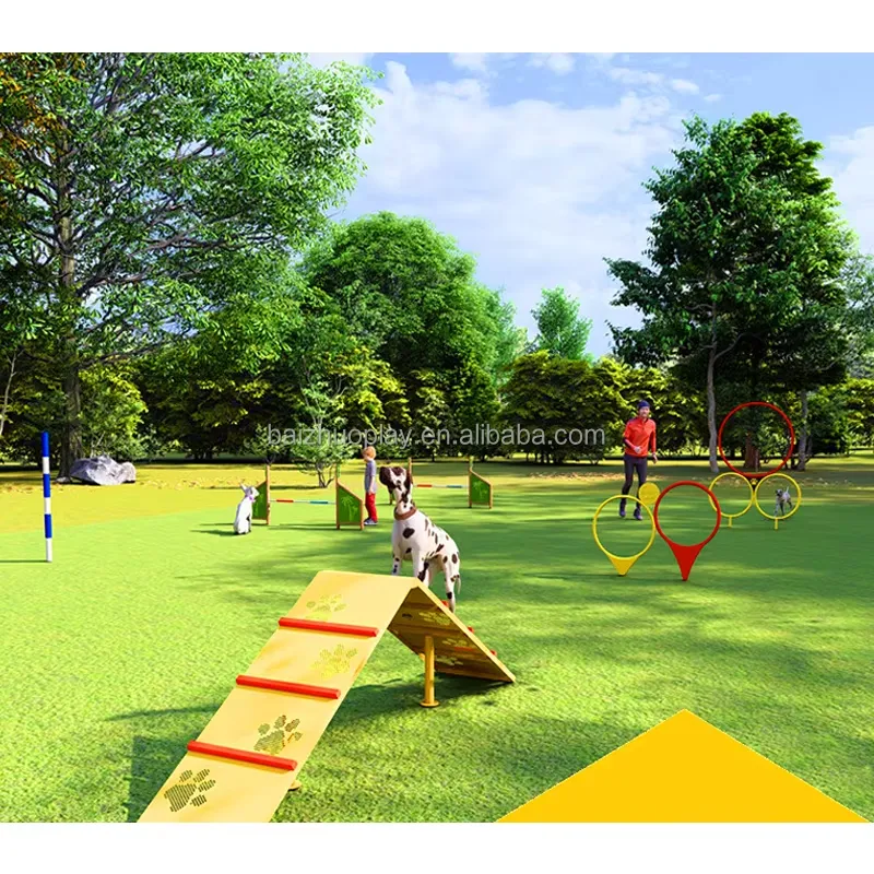 屋外カスタムペットパーク遊具トレーニングトイ トンネルスポー - Sports Equipment And Facilities のレビューと価格