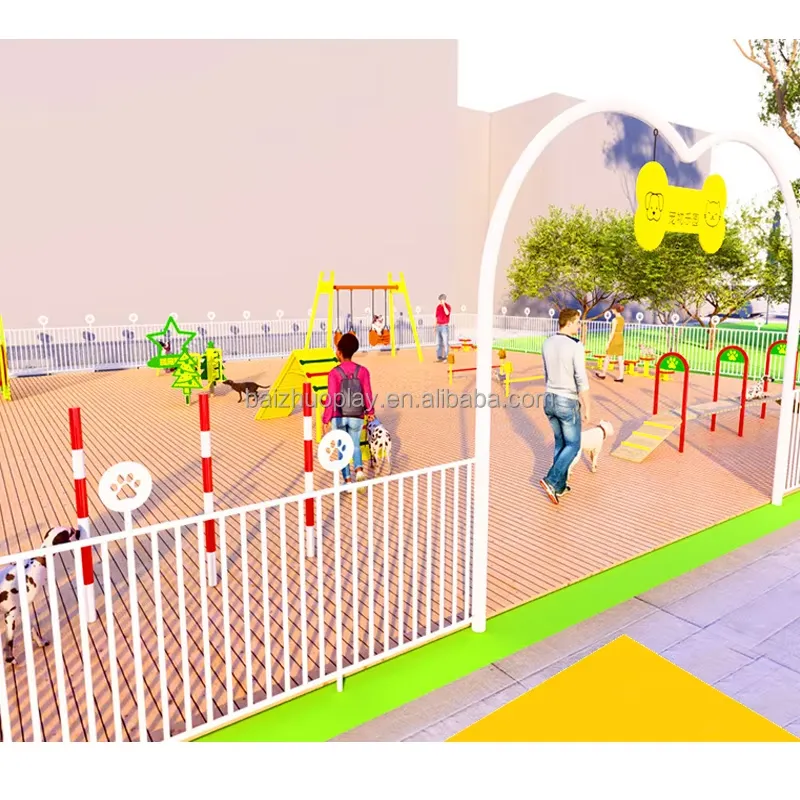 屋外カスタムペットパーク遊具トレーニングトイ トンネルスポー - Sports Equipment And Facilities のレビューと価格